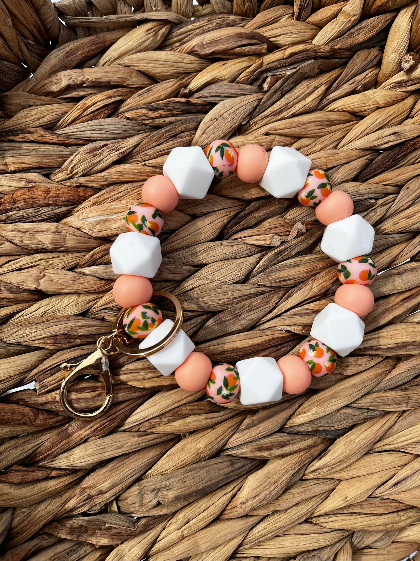 Peachy wristlet