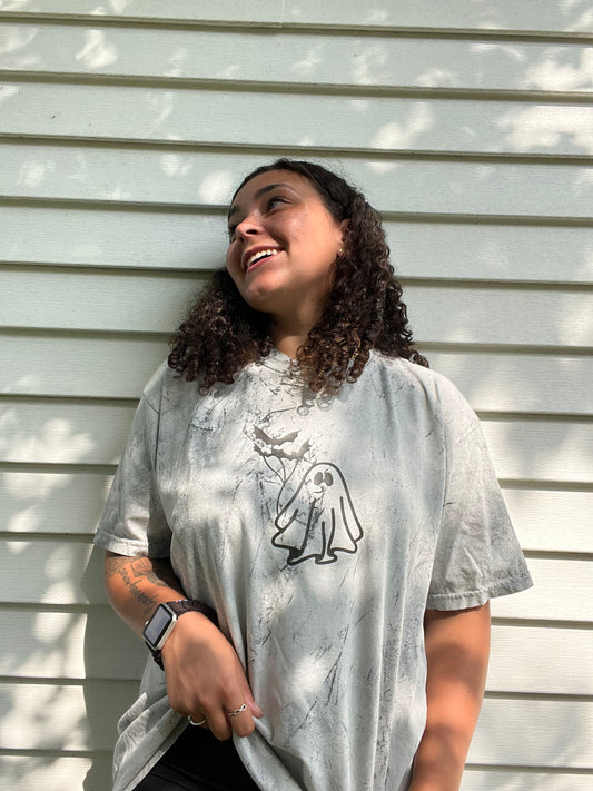 Ghost holding bats Tee