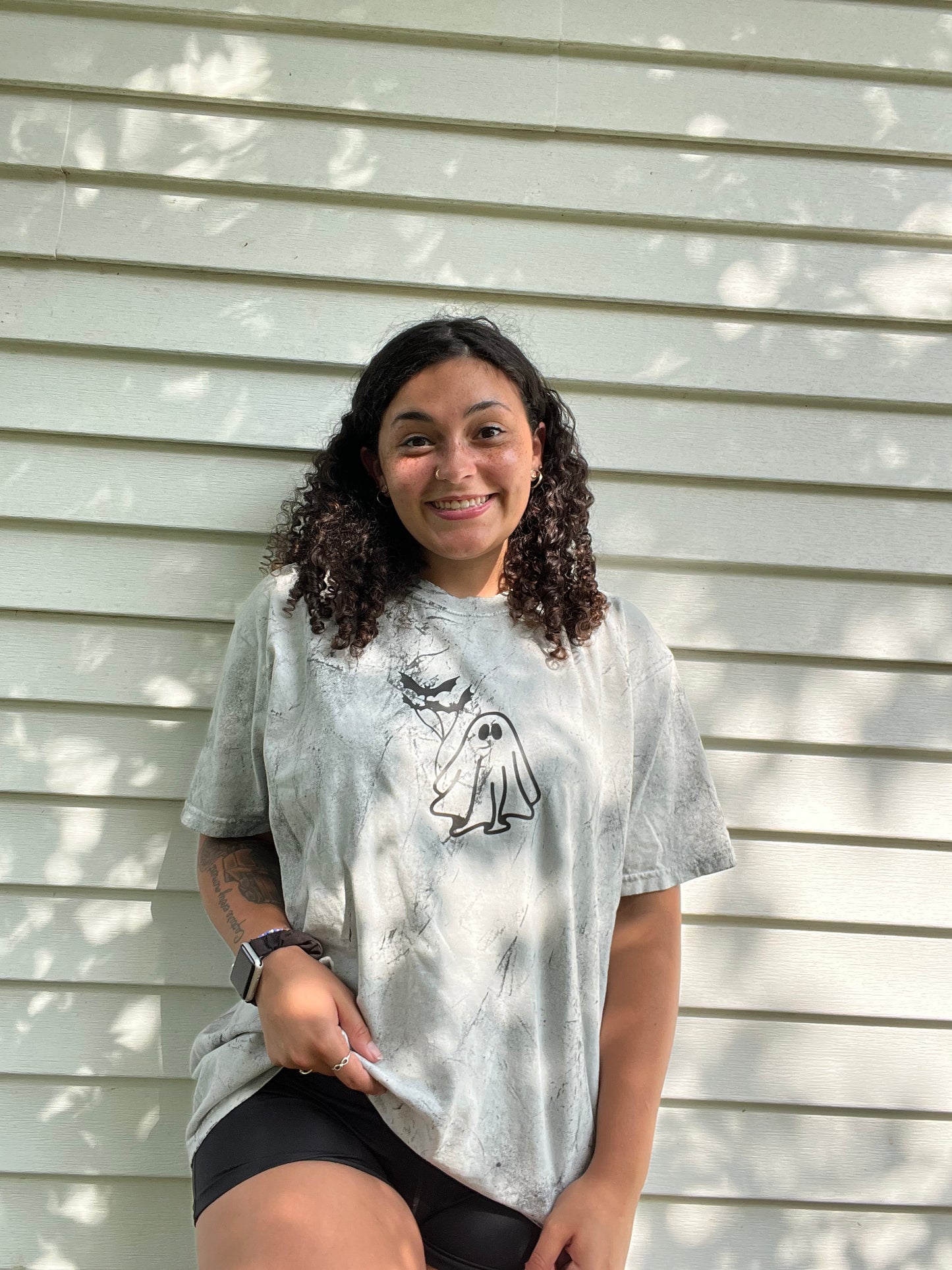 Ghost holding bats Tee