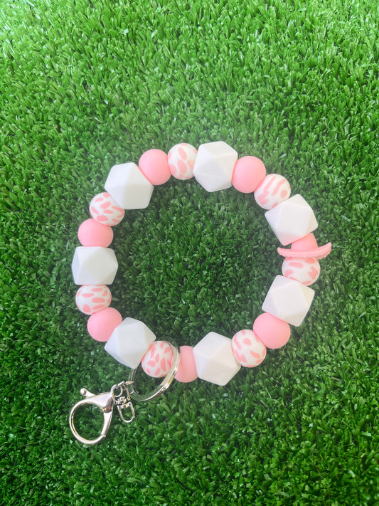 Strawberry cowboy hat wristlet