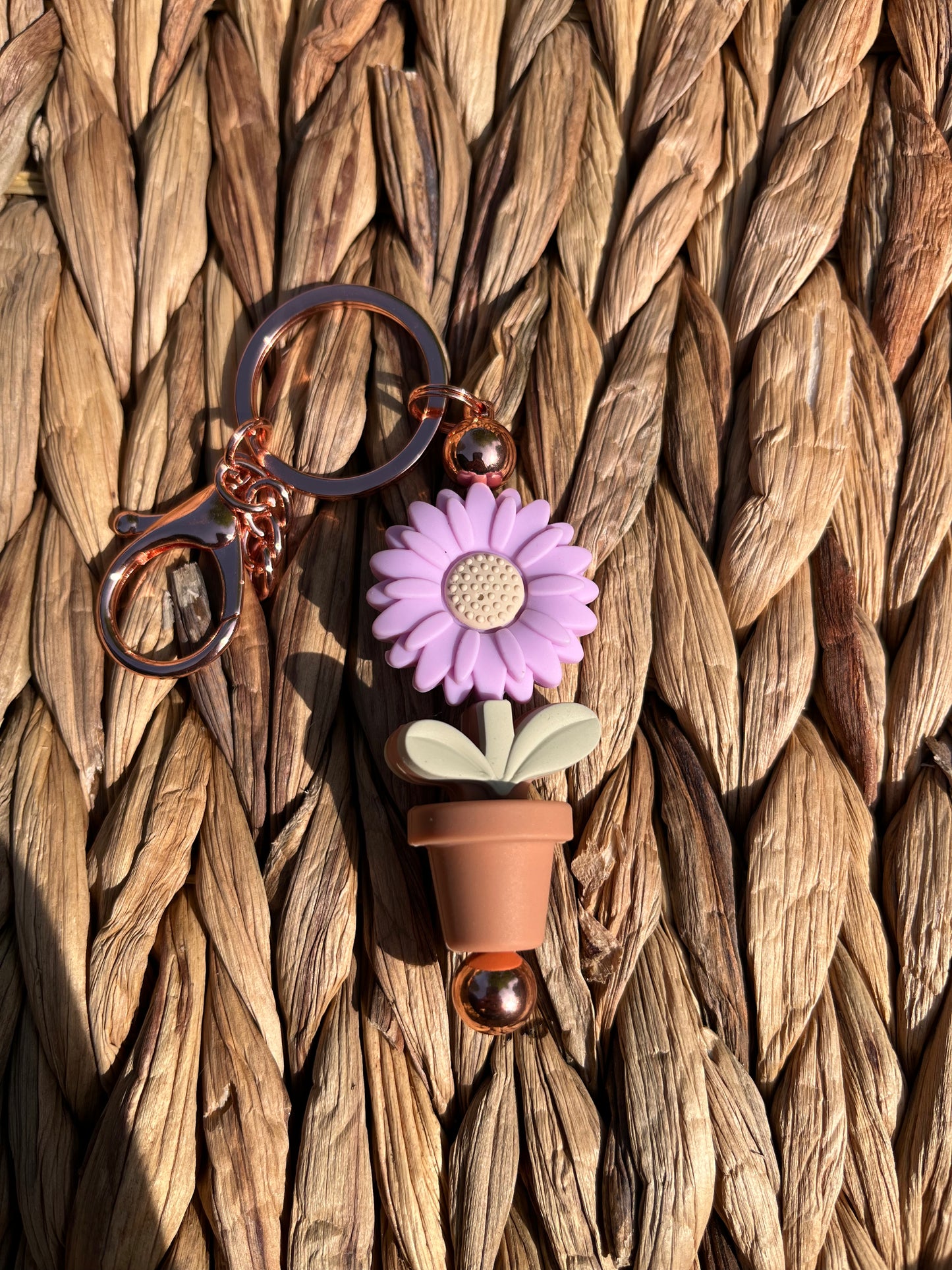 Autumn Glaze Bloom Keychain
