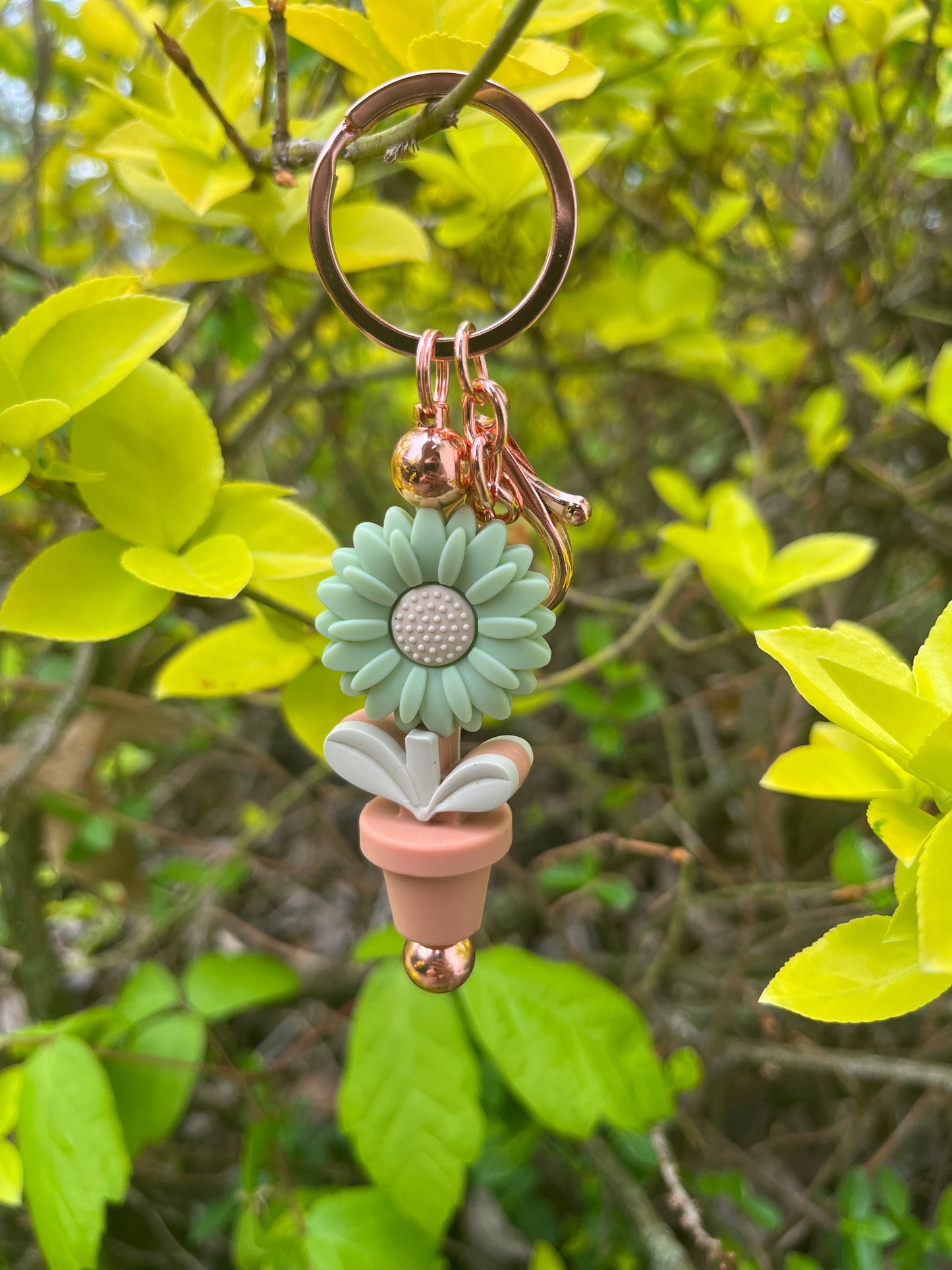 Autumn Glaze Bloom Keychain