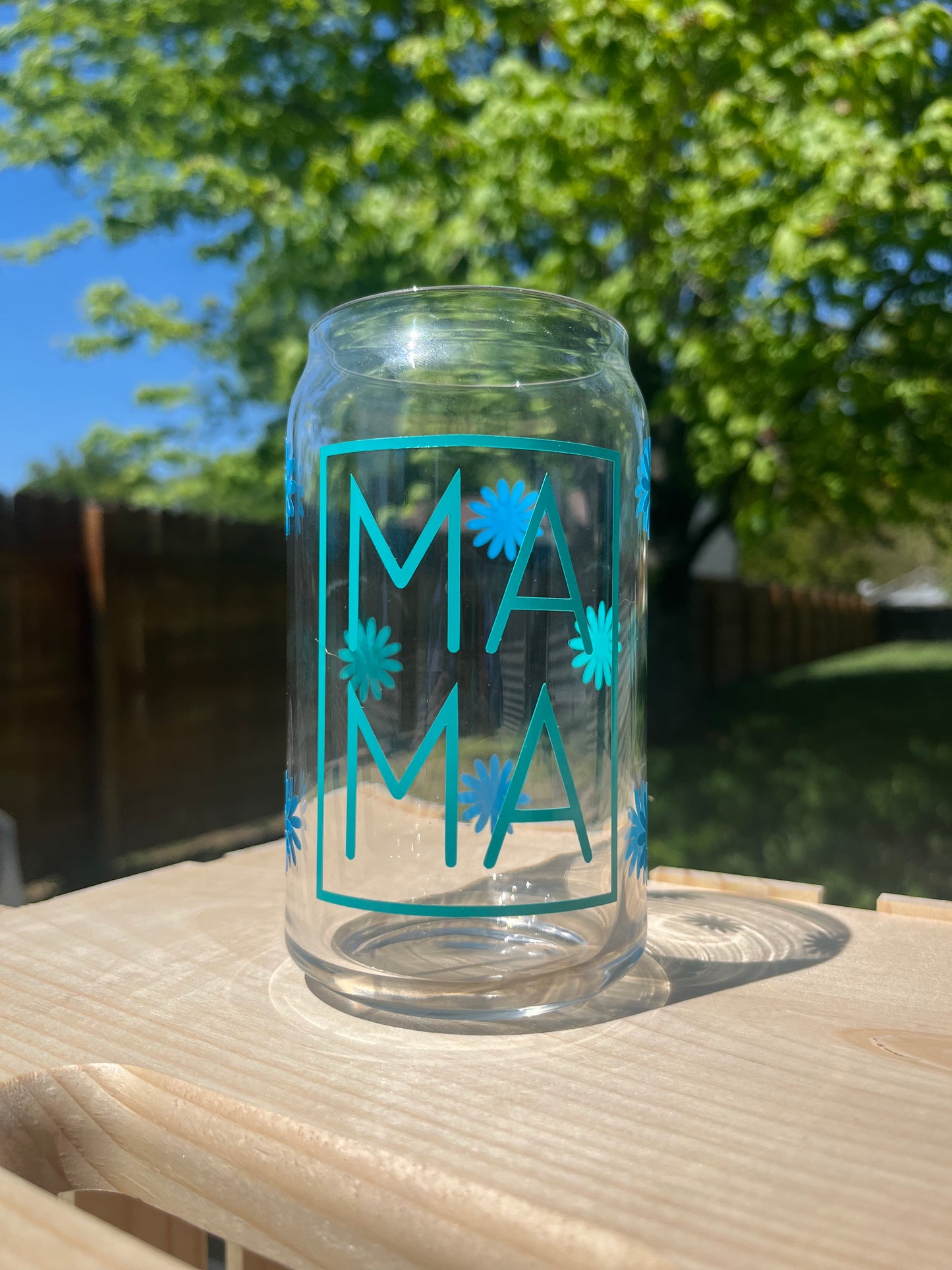 Mama Daisy Glass Cup!