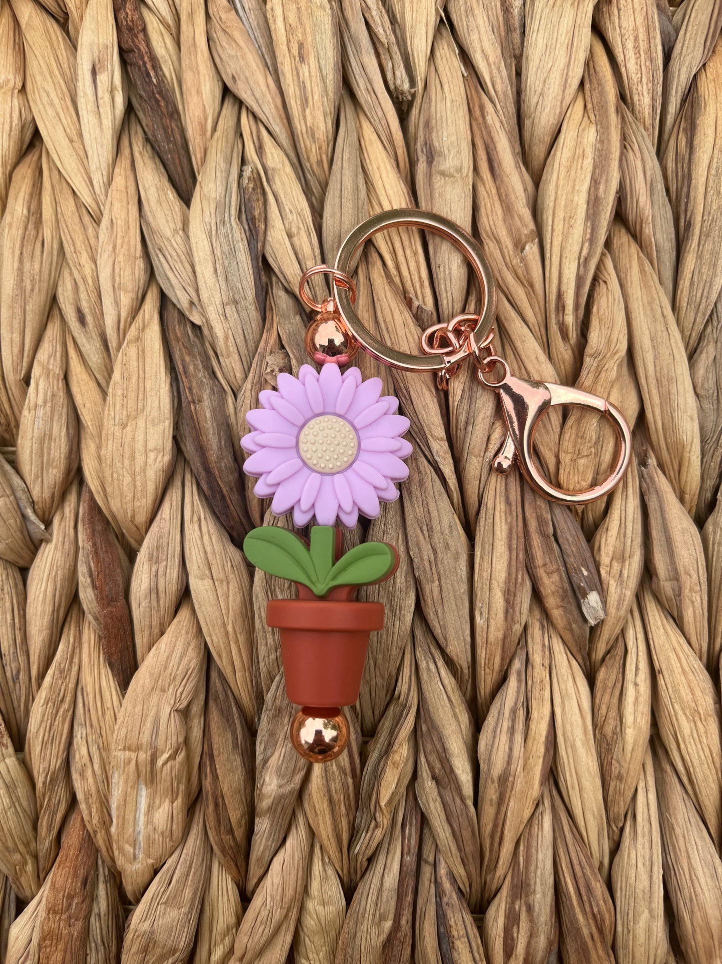 Dusty pot Bloom keychains