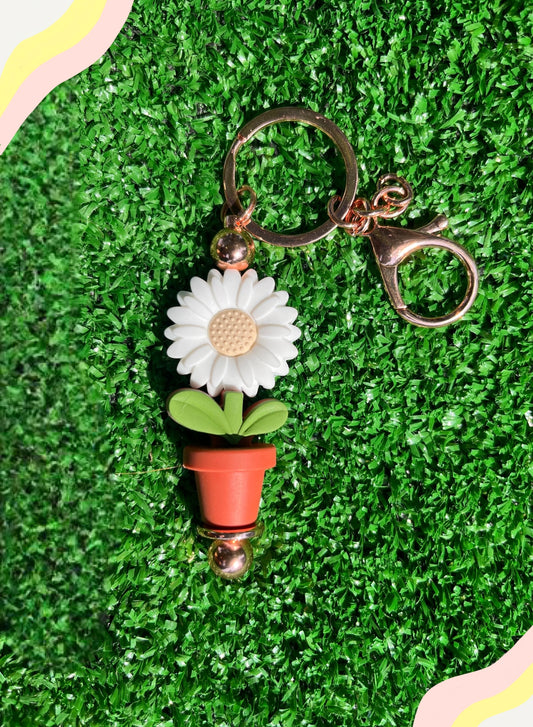 Dusty pot Bloom keychains