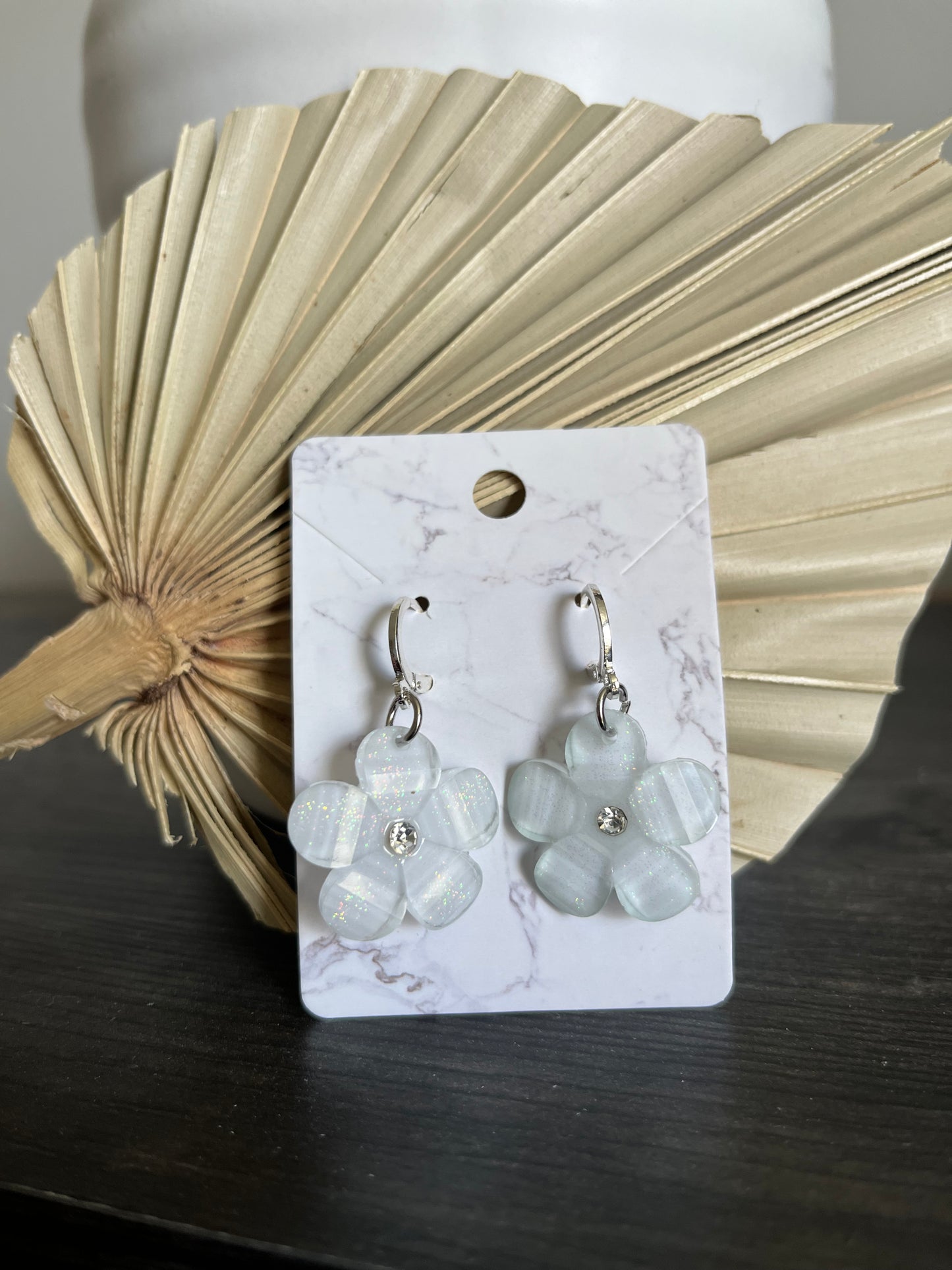 Flower earrings