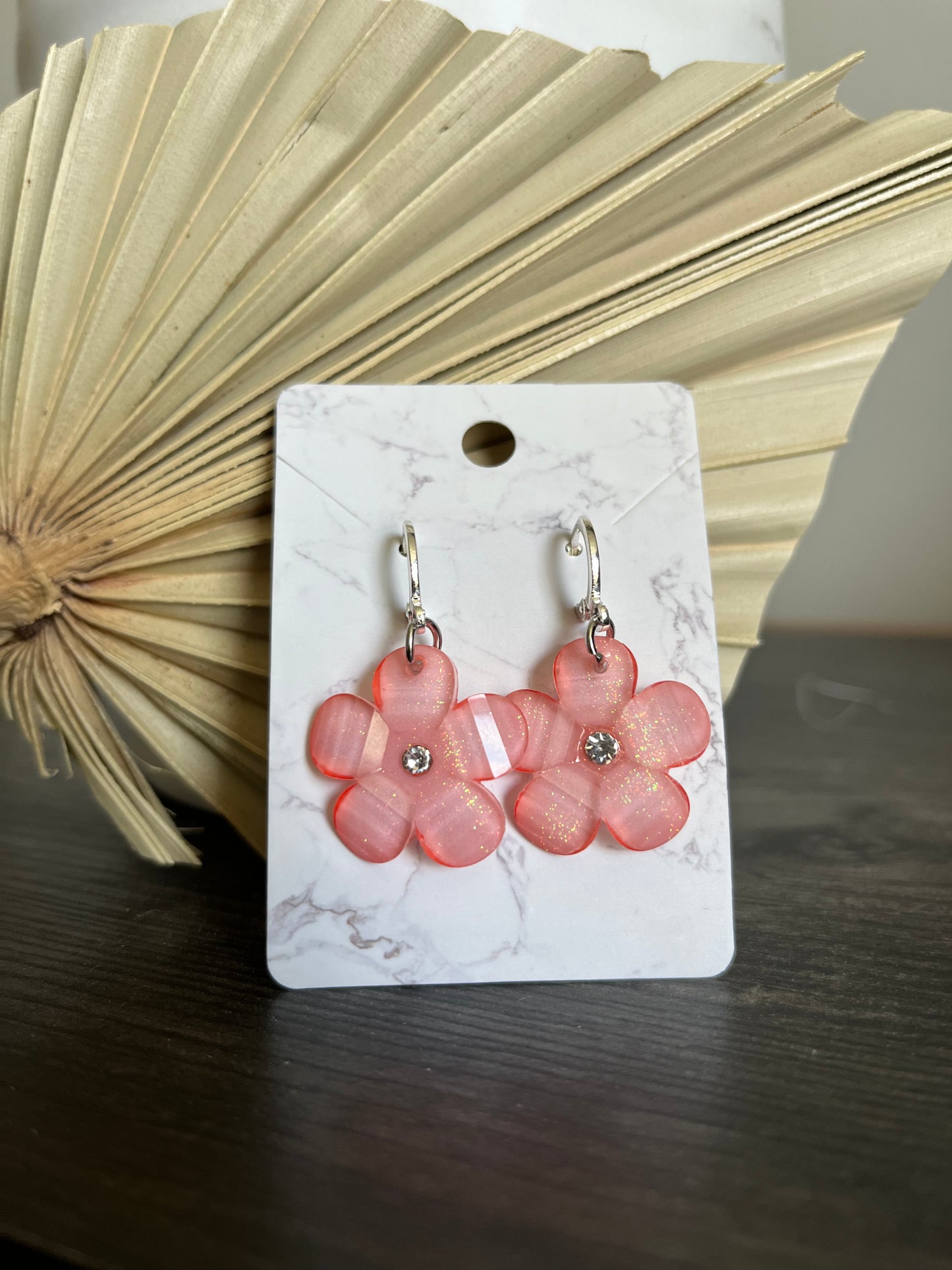 Flower earrings