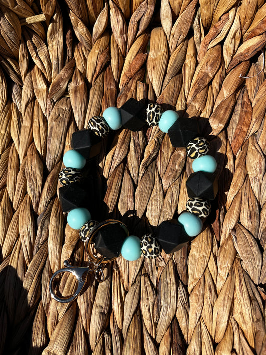 cheetah print wristlet