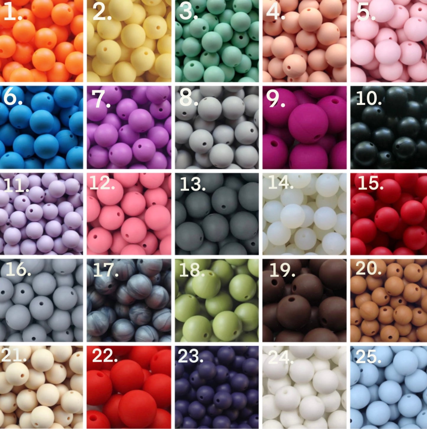 Solid Pattern Silicone Wristlet