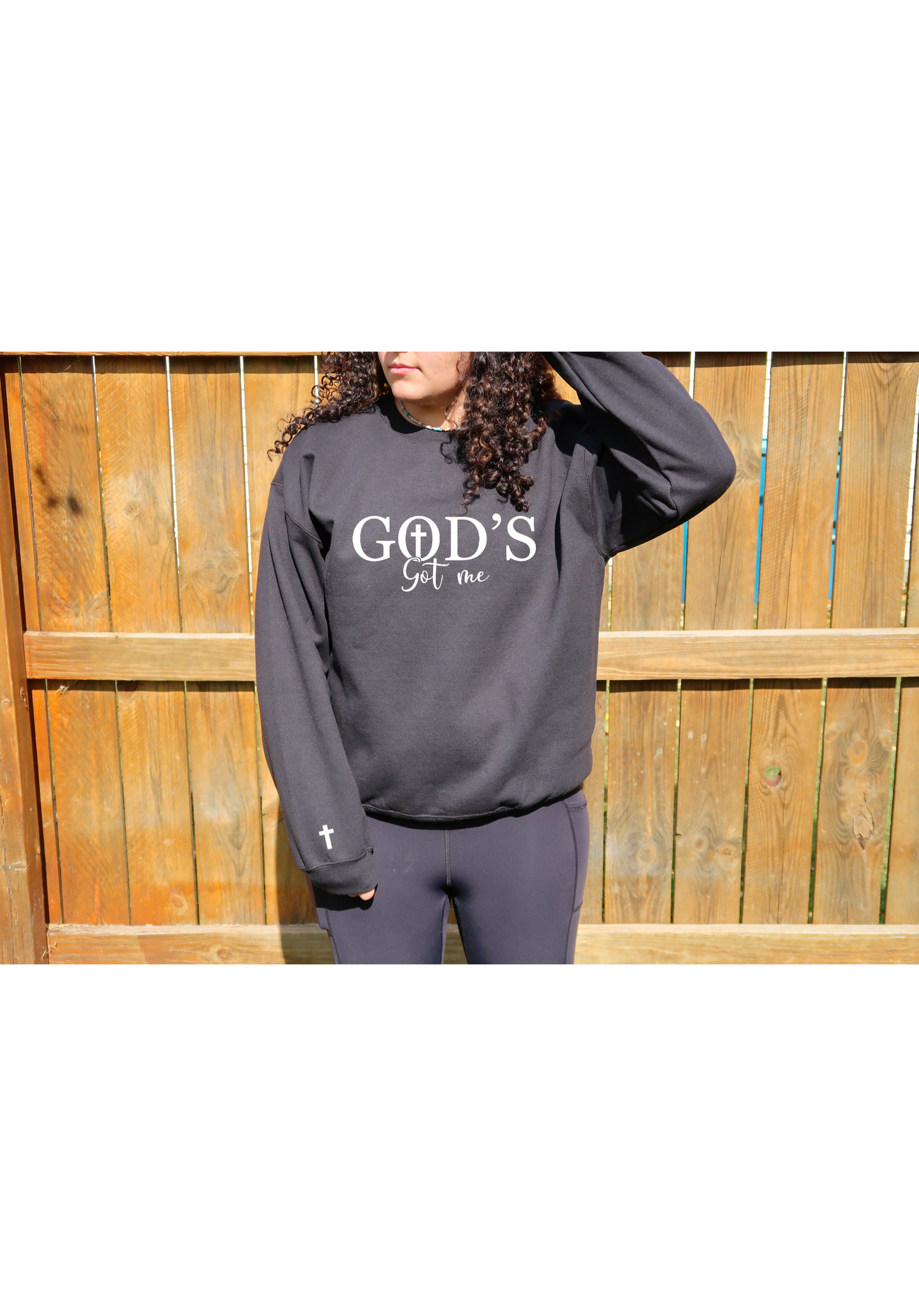 Gods Got Me Crewneck