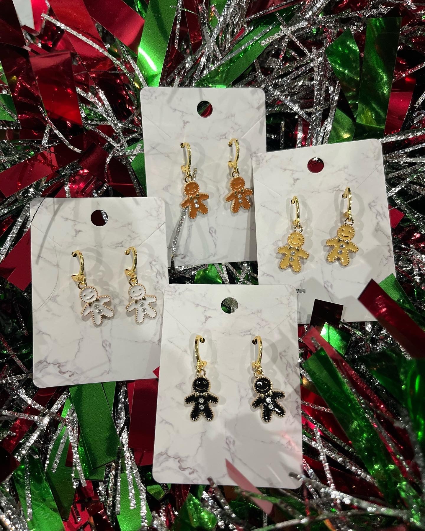 Gingerbread Earrings