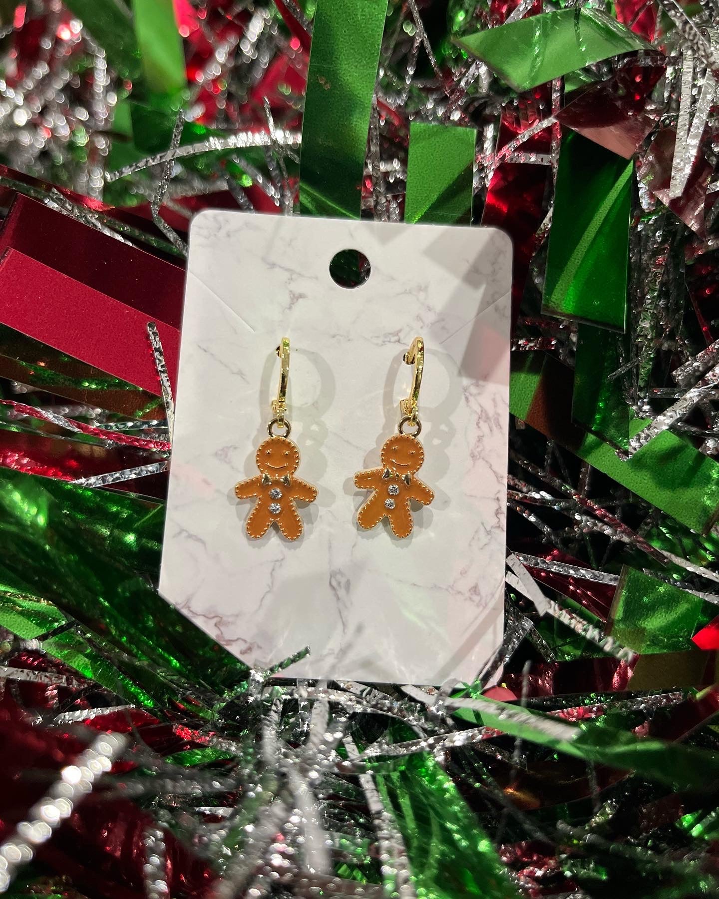 Gingerbread Earrings