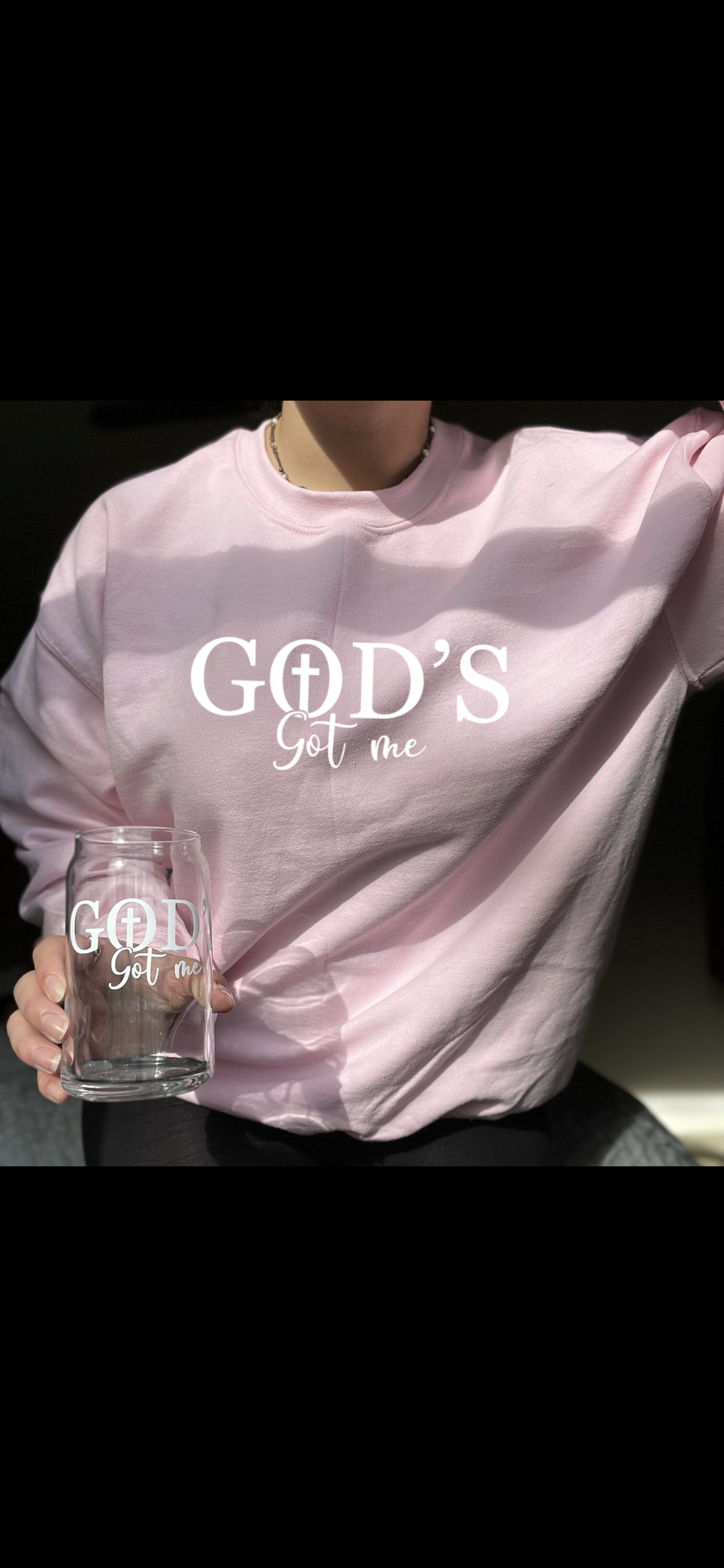 Gods Got Me Crewneck