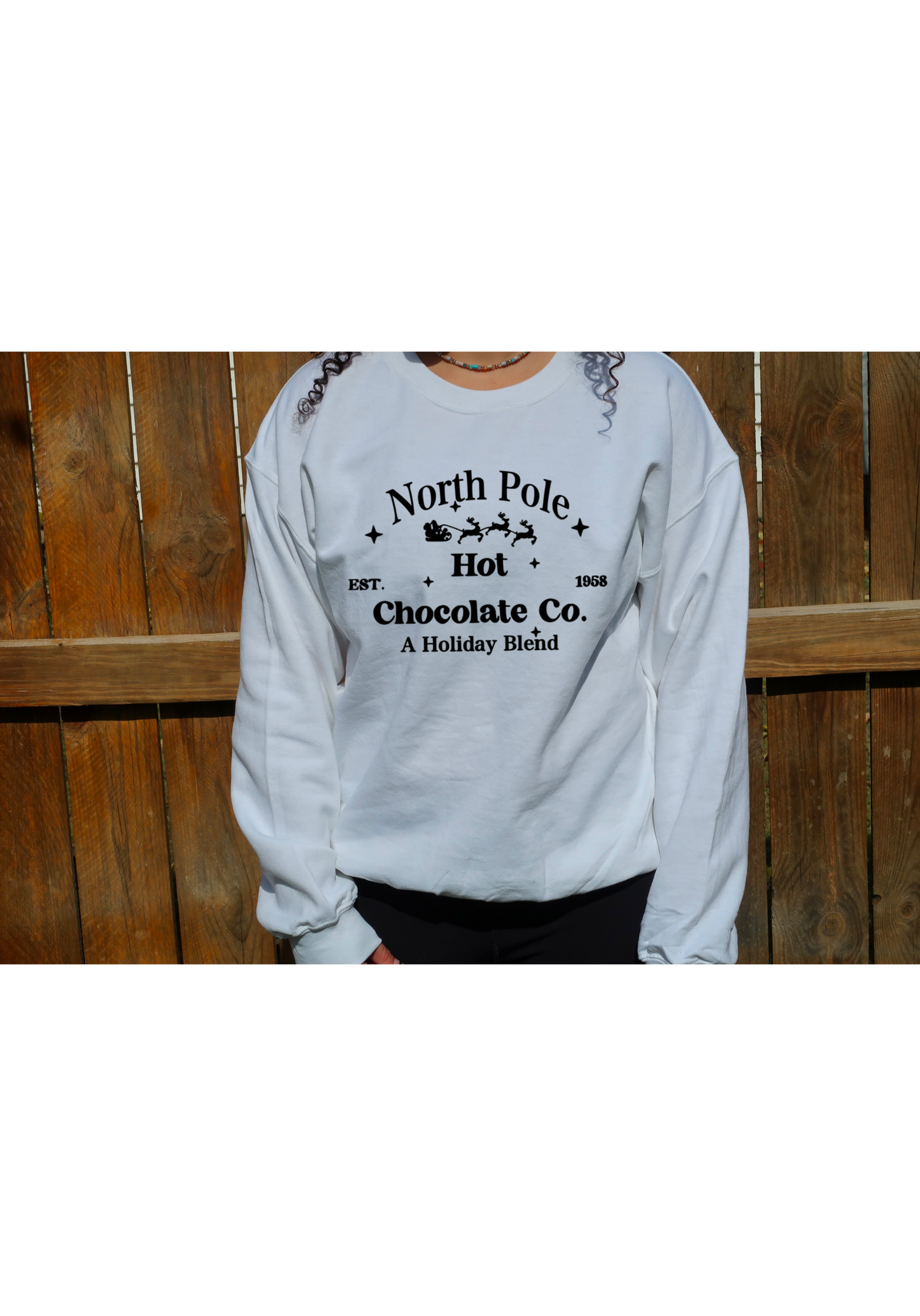 North Pole crewneck
