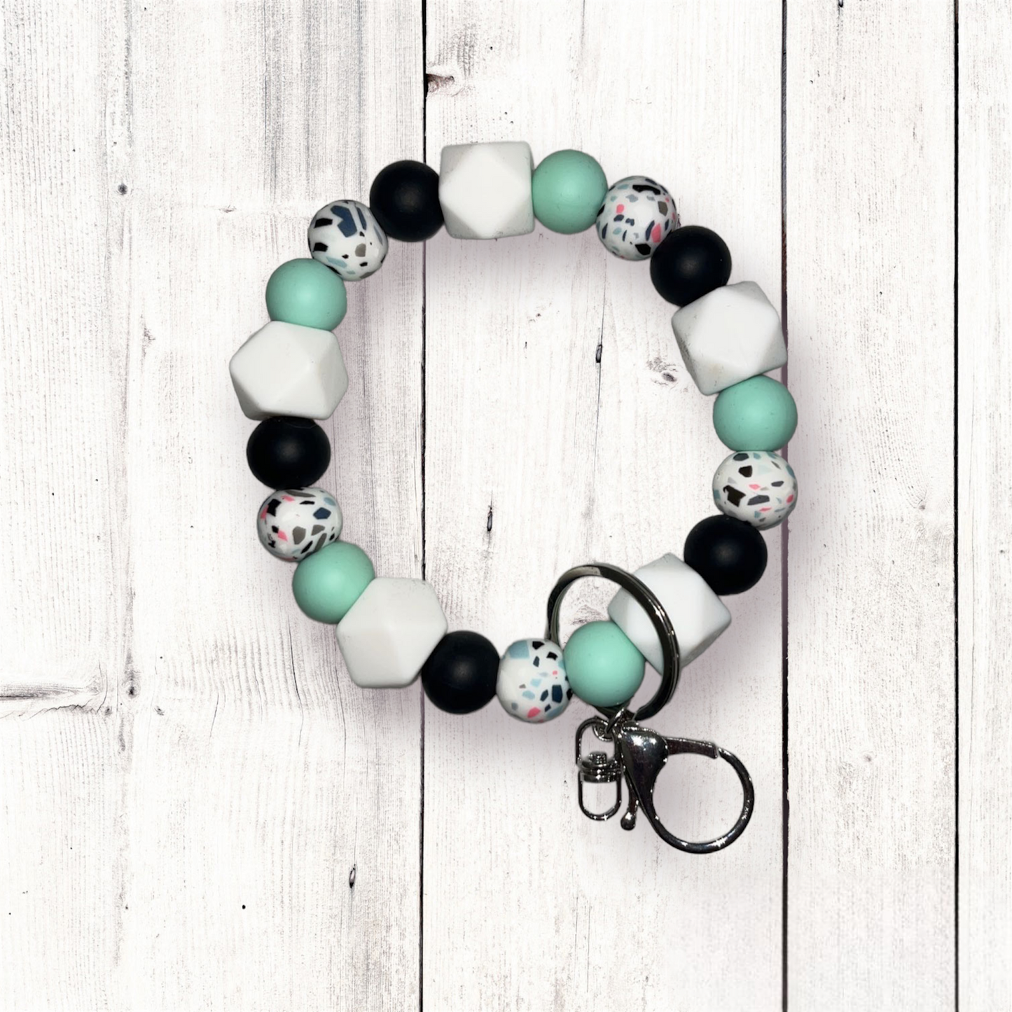 Terrazzo Key Wristlet