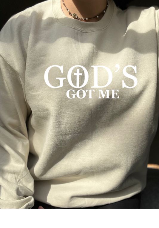 Gods Got Me Crewneck
