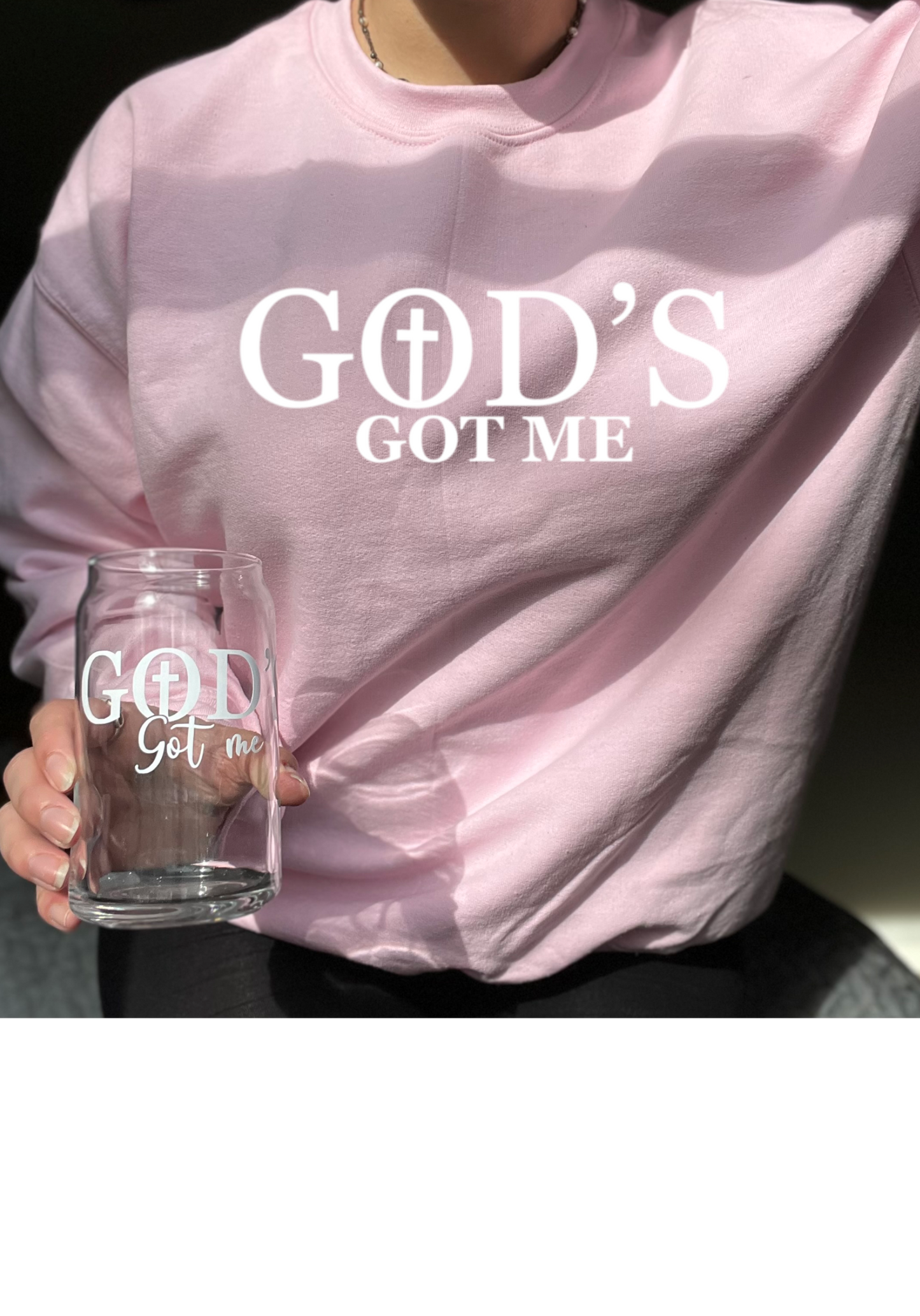 Gods Got Me Crewneck